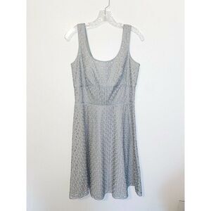 Ann Taylor Loft Gray Dress Size 4 Tall